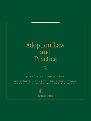 cover image of Adoption Law and Practice